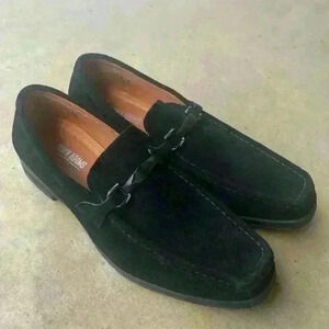 Stacey Adams Mens BLACK Loafers & Slip Ons. Size 11.5 M in box.